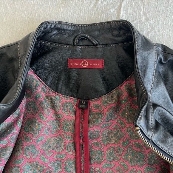 Wilsons Leather Moto Jacket - Picture 4 of 5